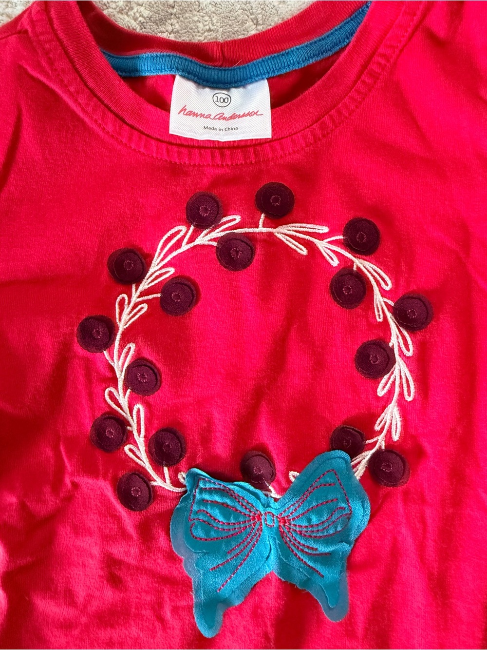 Hanna Andersson Red Tee